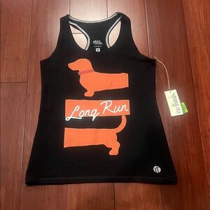 Raw Threads Running Racerback tank top